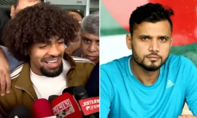 Hamza Choudhury and Mashrafe