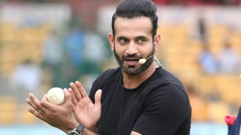 Indian commentator Irfan Pathan