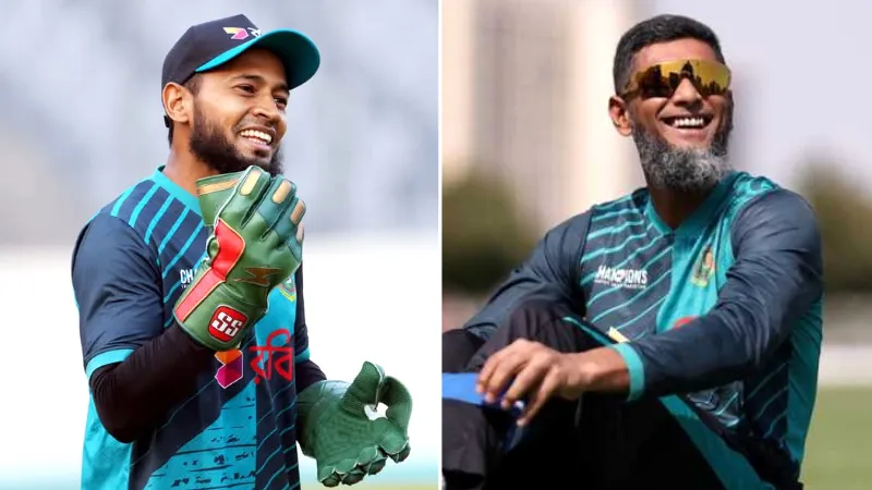 Mushfiqur Rahim and Mahmudullah Riyad