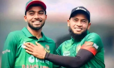 Mushfiqur Rahim and Tawhid Hridoy