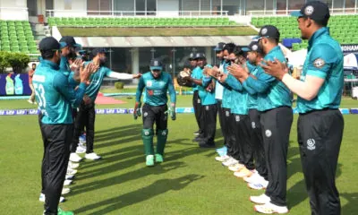 Mushfiqur Rahim got guard of honour from field