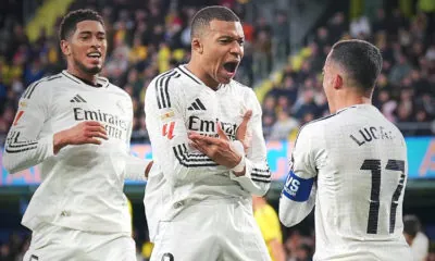 Real Madrid win with Mbappe's goals