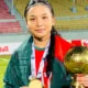 Saff winner footballer Ritu Porna Chakma