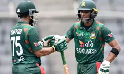 Shakib Al Hasan and Mahmudullah Riyad