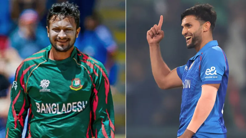 Shakib and Azmatullah Omarzai