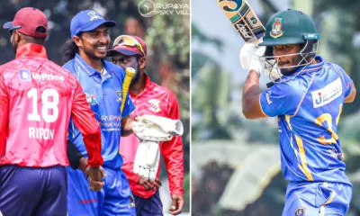 Soumya and Tanzid Tamim's fifty knock in DPL against Prime Bank